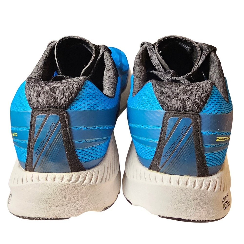 Topo Athletic Zephyr Mens 11.5 Blue Black Road Running Shoes ZipFoam Gorpcore - Picture 7 of 14